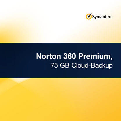 Norton 360 Premium, 75 GB molnbackup