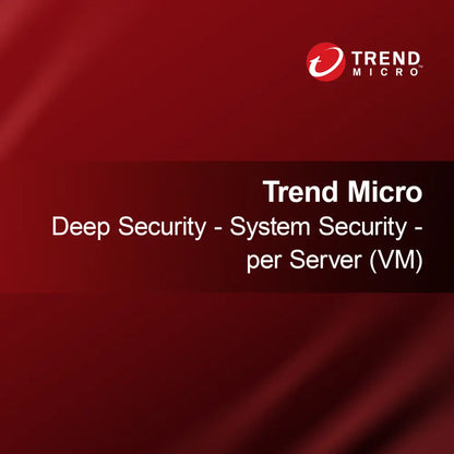 Trend Micro Deep Security - Systemsäkerhet - per server (VM)