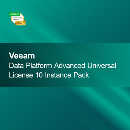 Veeam Data Platform Advanced Universal License 10 Instanspaket