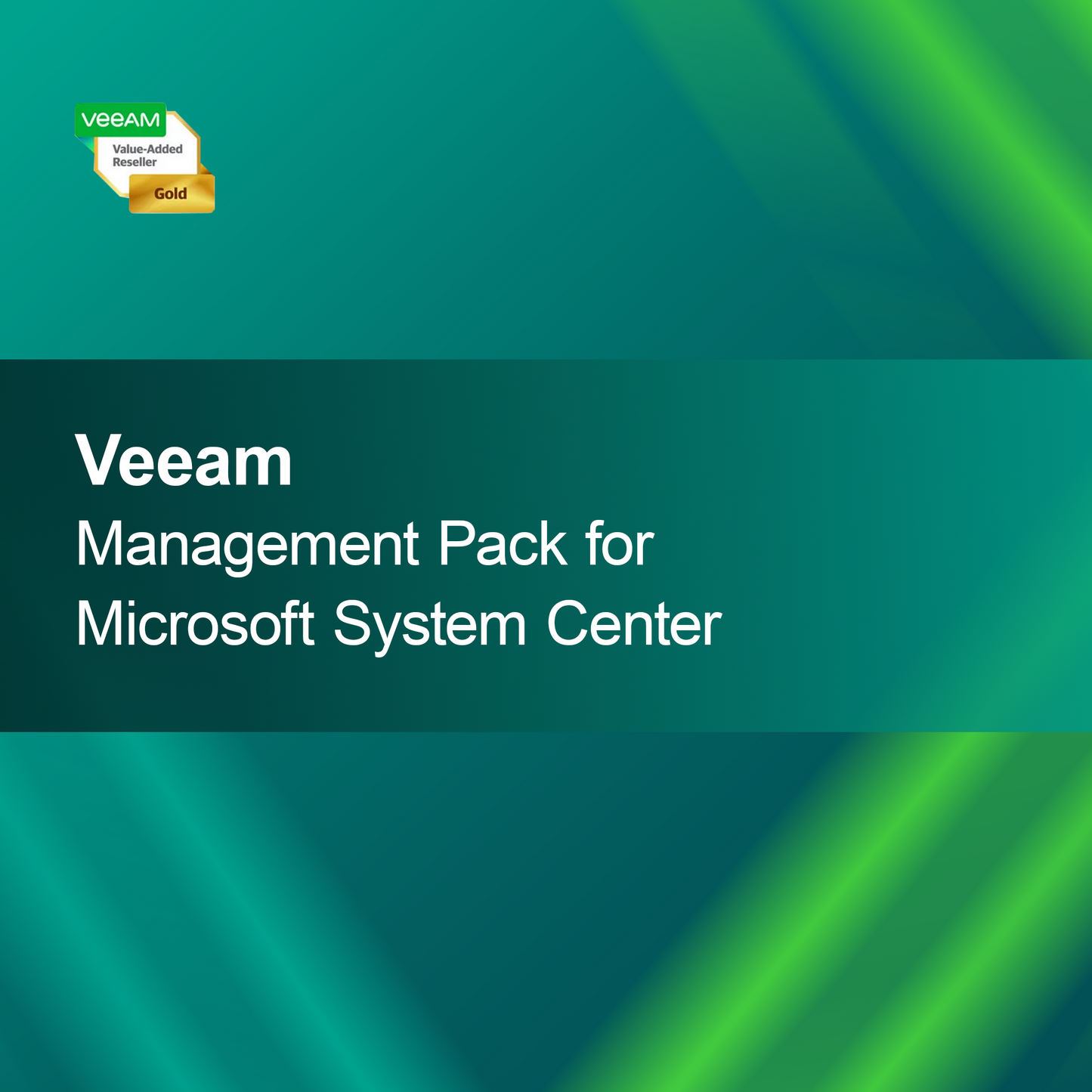 Veeam Management Pack för Microsoft System Center