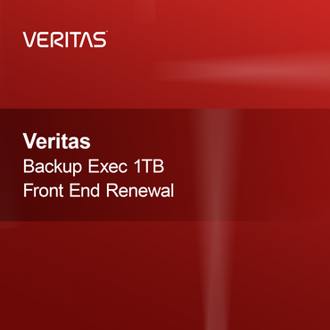 Veritas Backup Exec 1TB Frontend-förnyelse