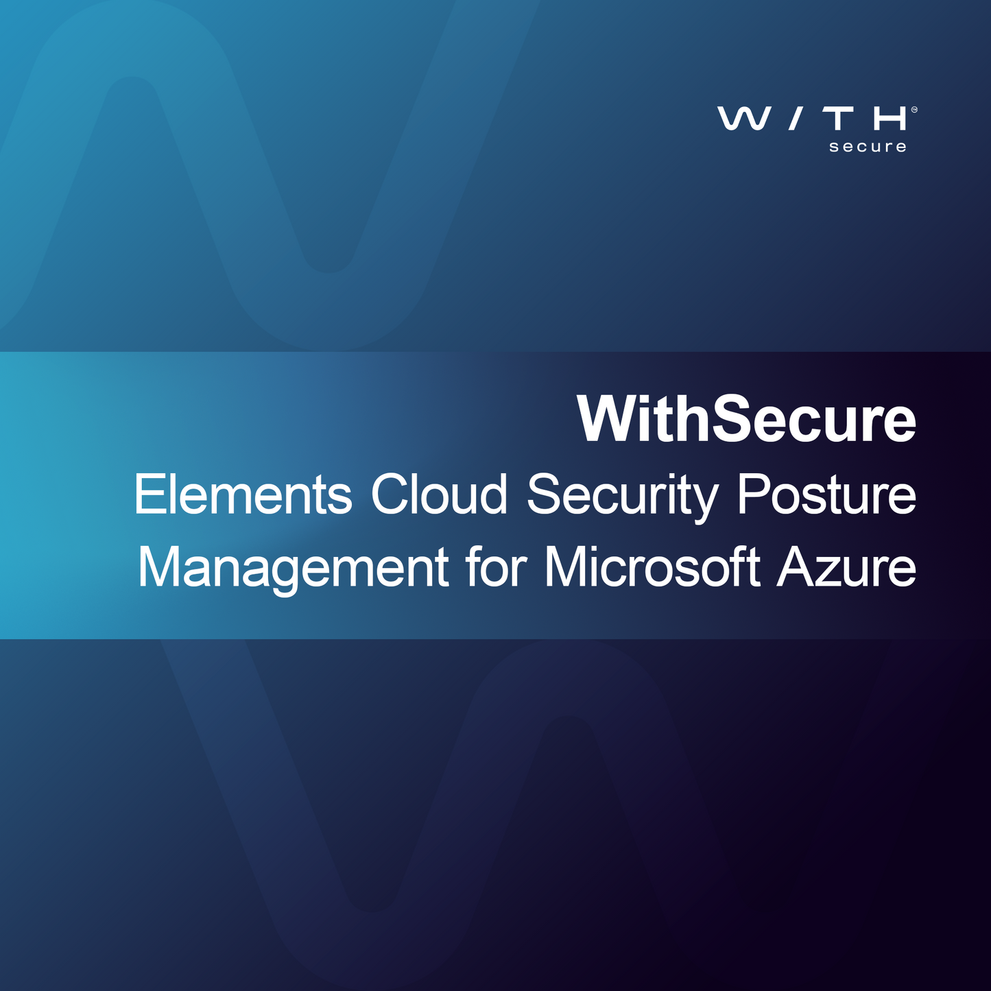 WithSecure Elements Cloud Security Posture Management för Microsoft Azure