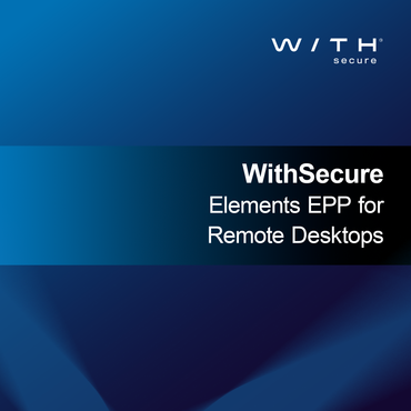 WithSecure Elements EPP för fjärrskrivbord