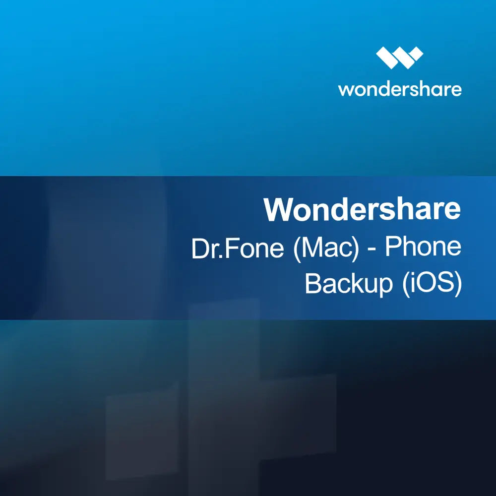 Wondershare Dr.Fone (Mac) - Telefonbackup (iOS)