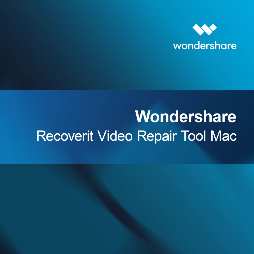 Wondershare Recoverit Video Repair-verktyg Mac